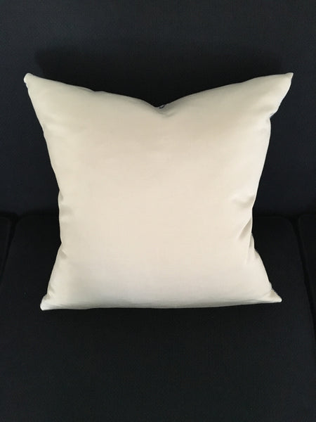 Custom La Garoupe Indigo Pillow