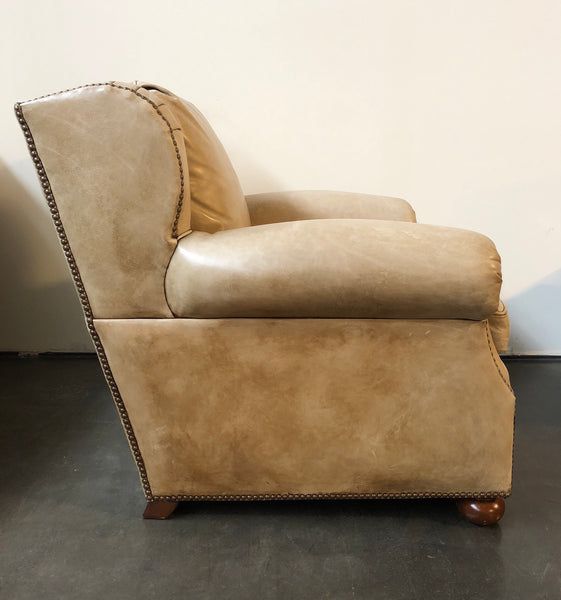 Ralph Lauren Home Hither Hills Studio Chair in Leather
