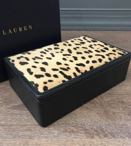 Ralph Lauren Home Natasha Leopard Box