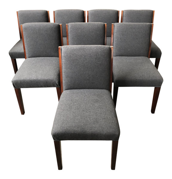 Ralph Lauren Home Modern Metropolis Dining Chairs - Set of 8 Side Chairs